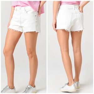 AGOLDE Parker Vintage Cut Off Short in Tissue